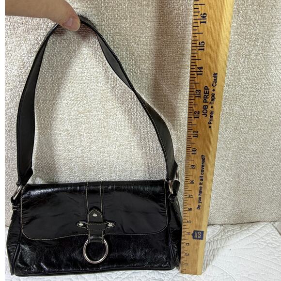 Wilson’s Leather Women’s Black Genuine Leather Shoulder Strap Handbag Purse - Picture 4 of 12